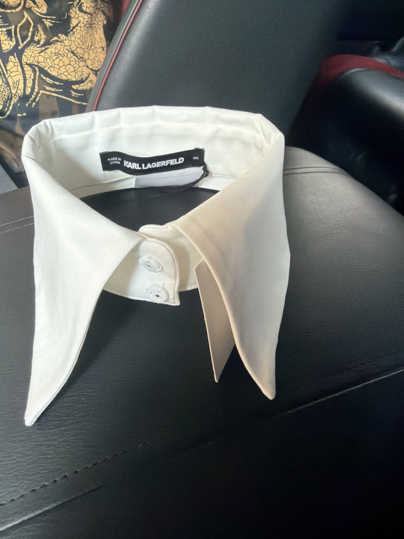 Crisp shirt collar finished at Elite Tailoring